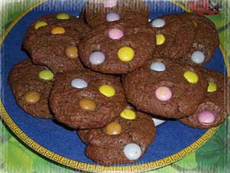 Cookies aux Smarties au chocolat noir - photo 2