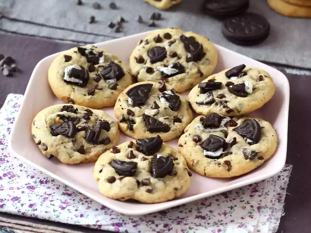 Cookies super gourmands aux Oreo !