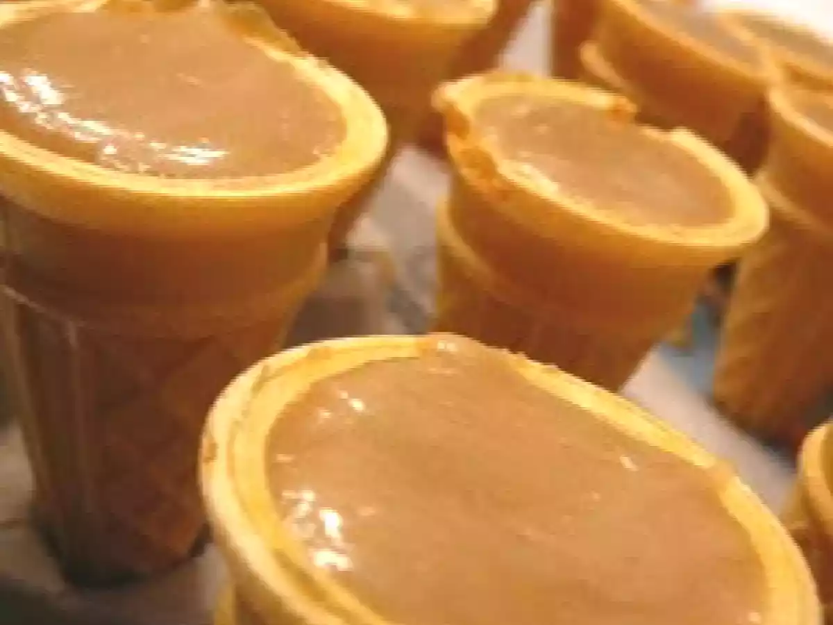 Cornets sucrés à l'érable