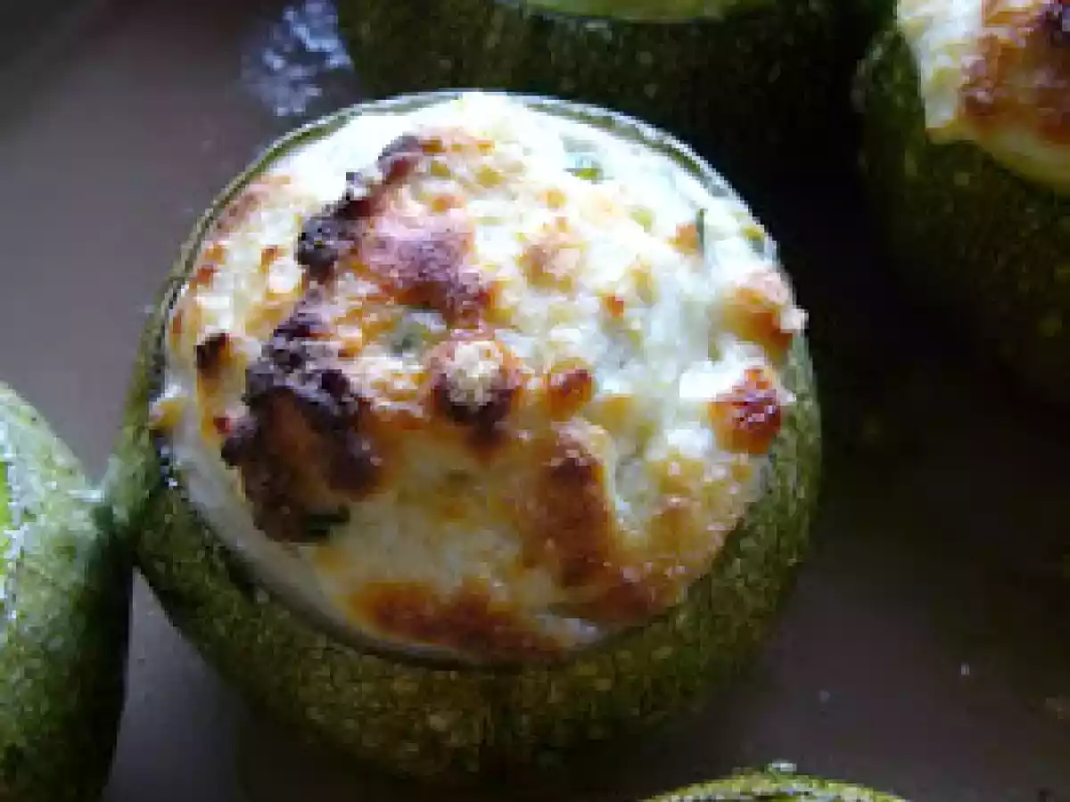 Courgette ronde à la ricotta et au basilic - photo 2