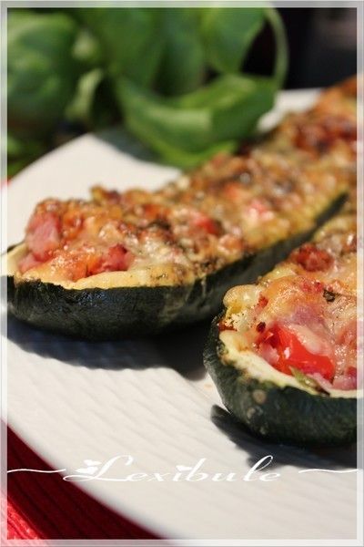 Courgettes Farcies Au Jambon Recette Ptitchef