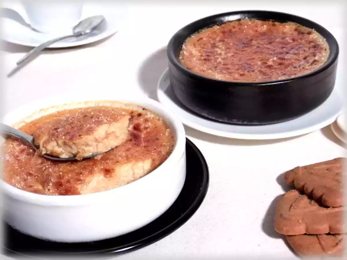 Crème brûlée aux spéculoos