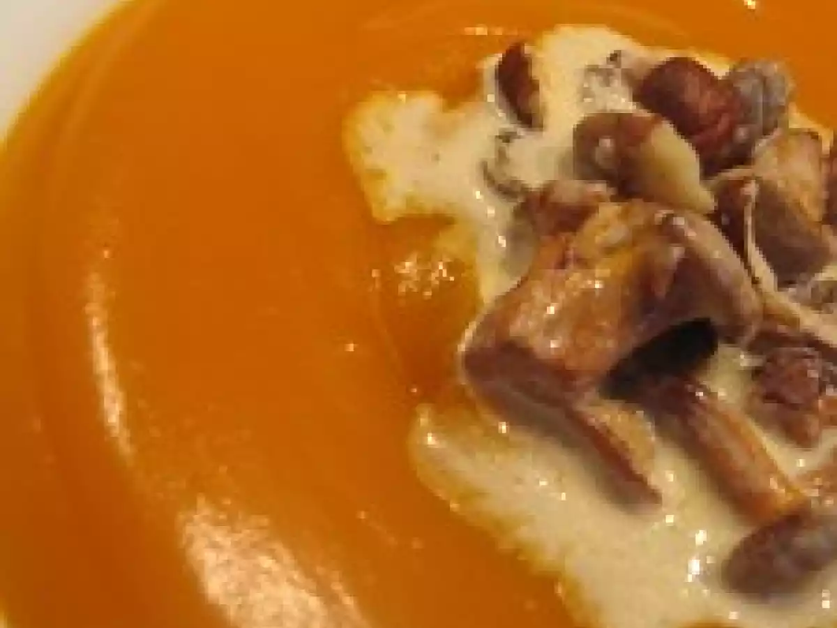 Crème de butternut aux girolles crémeuses! - photo 2