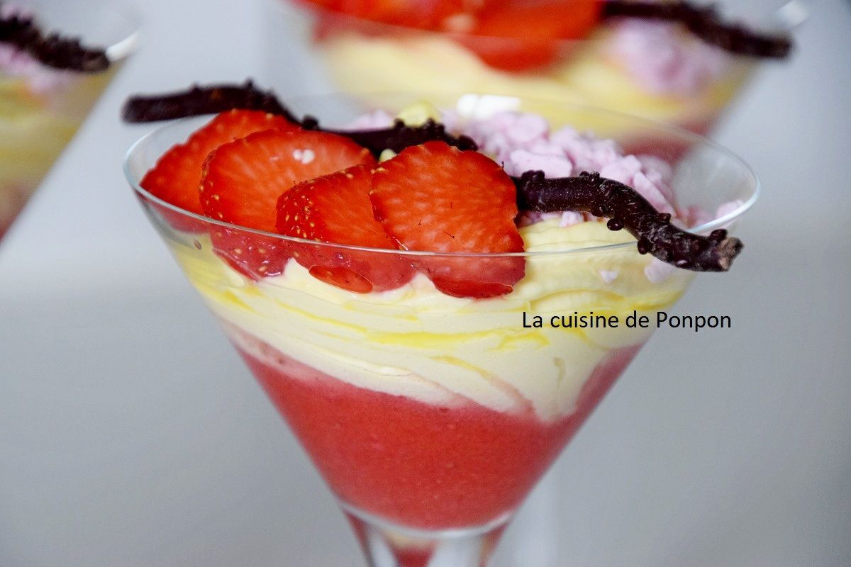 Crème Mascarpone Et Fraises - Recette Ptitchef