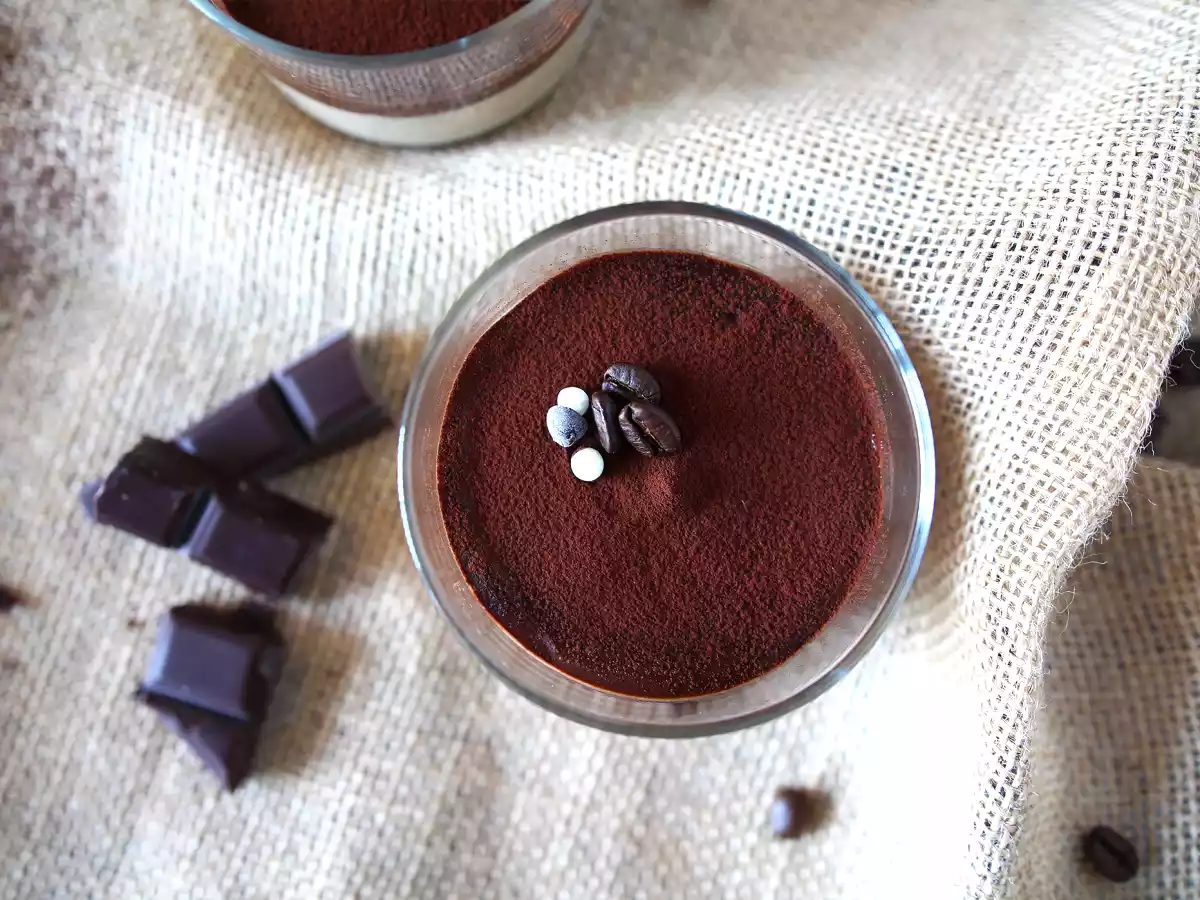 Crèmes au café hyper fondantes avec ganache café/chocolat - photo 4