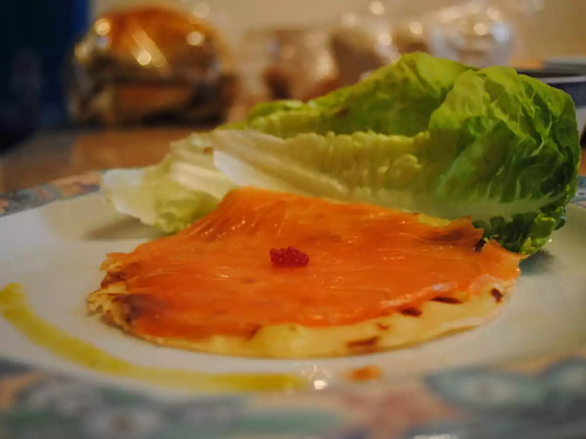 Crêpes Dukan à la Maïzena et roulé de saumon fumé (PP / PL) - photo 4