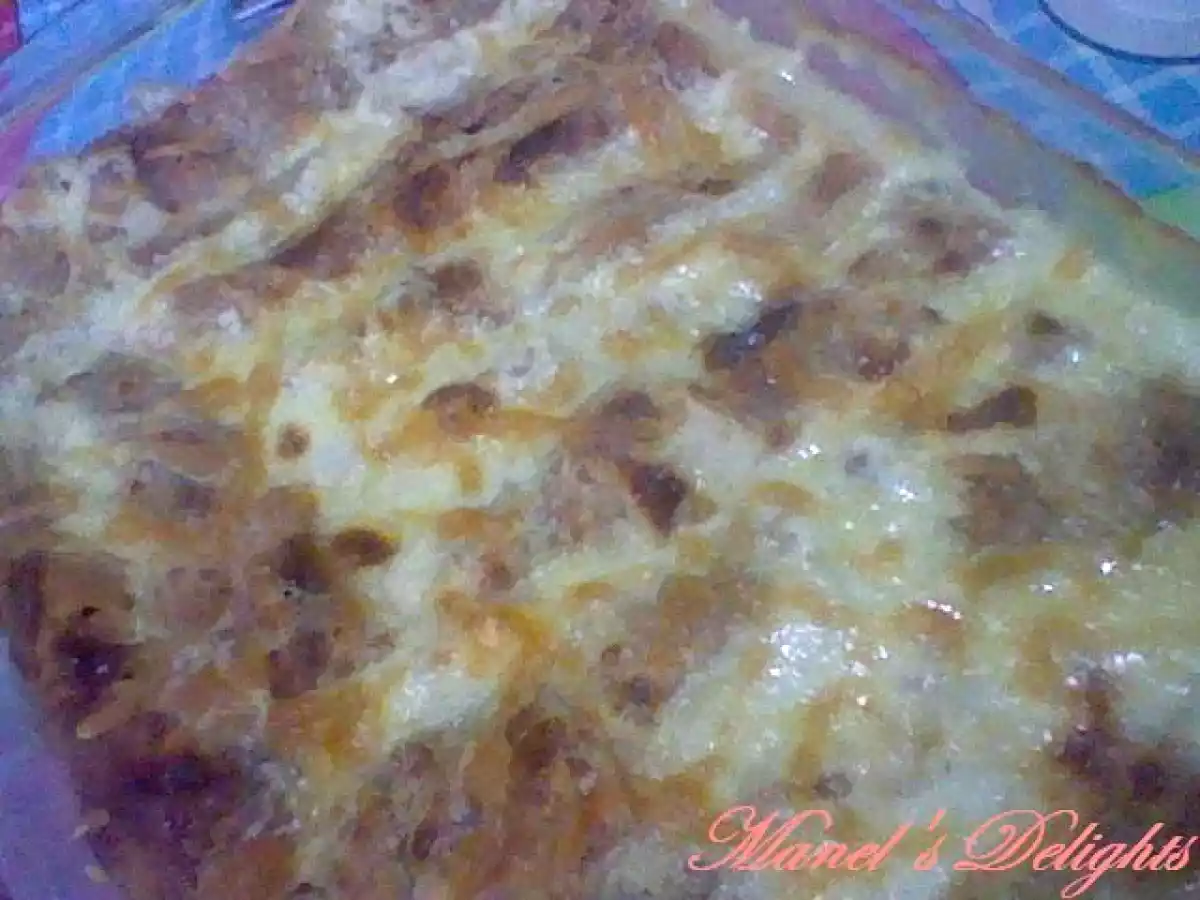 CRÊPES GRATINÉES AU THON