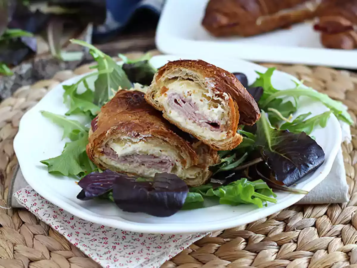 Croissants au jambon et au fromage - photo 2