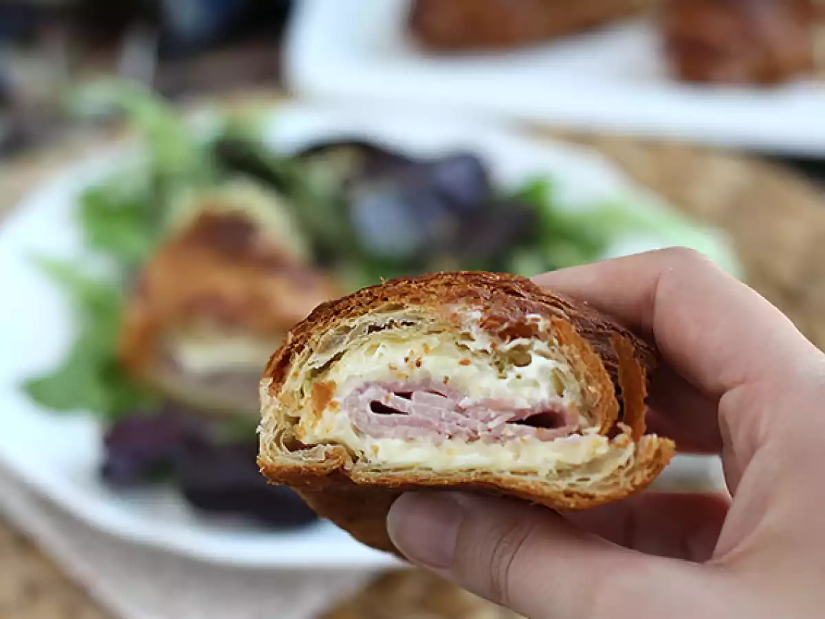 Croissants au jambon et au fromage - photo 4
