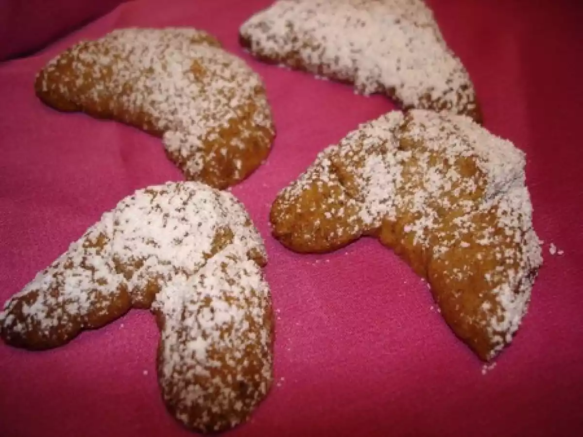 Croissants de lune noisettes cannelle