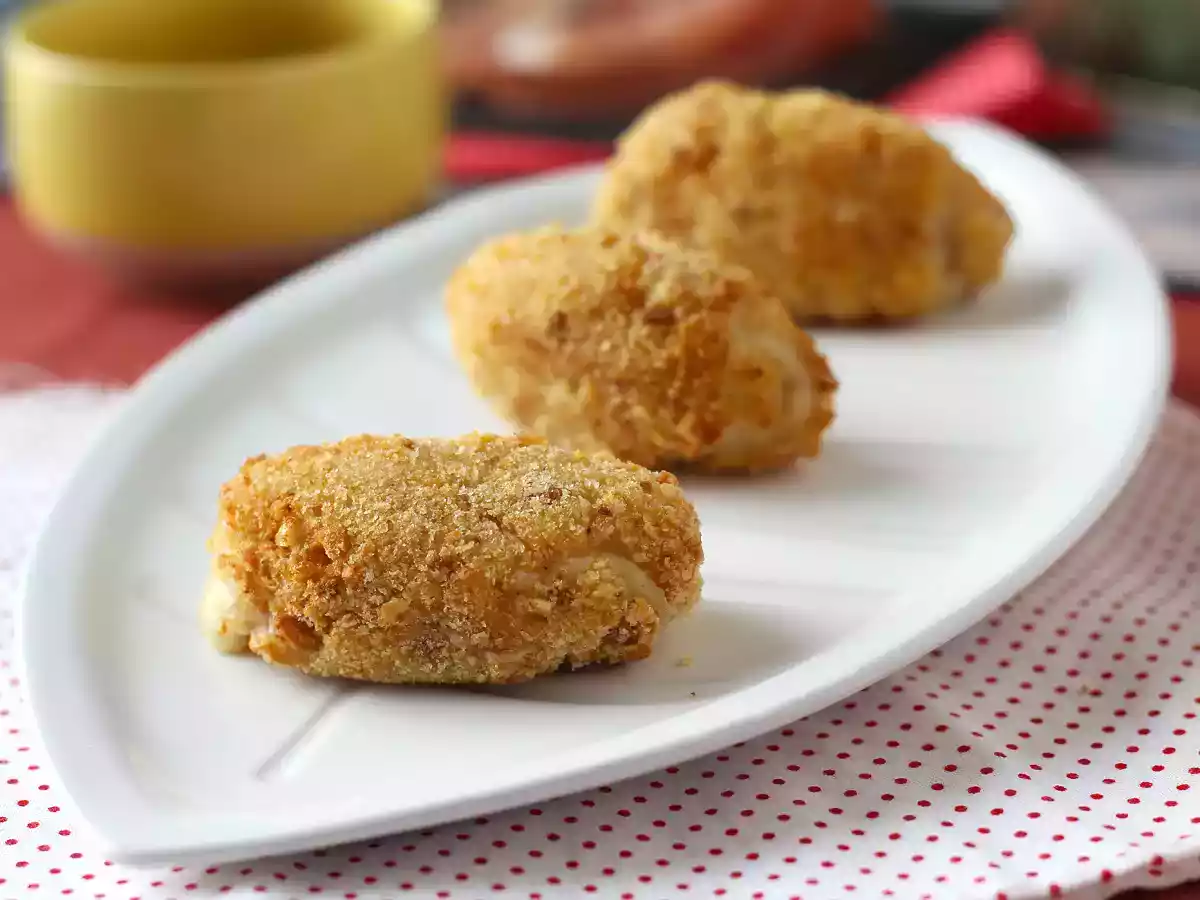 Croquetas de jambon au Air Fryer : peu d'huile mais toujours aussi croustillantes !