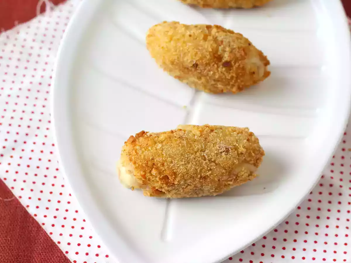 Croquetas de jambon au Air Fryer : peu d'huile mais toujours aussi croustillantes ! - photo 4