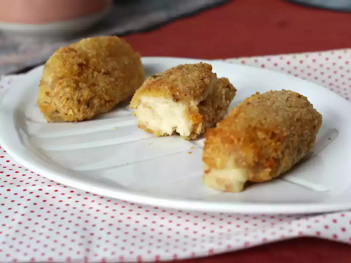 Croquetas de jambon au Air Fryer : peu d'huile mais toujours aussi croustillantes ! - photo 6