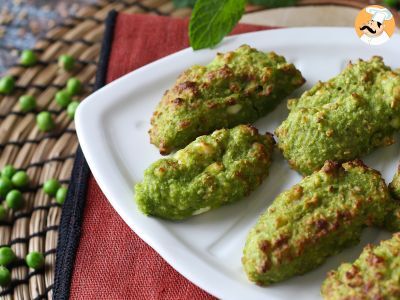 Croquettes de petits pois et feta au Air Fryer - photo 2