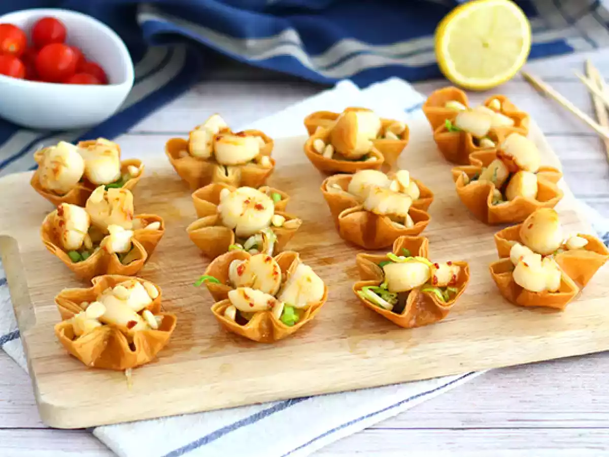 Croustillants de noix de St Jacques - photo 2