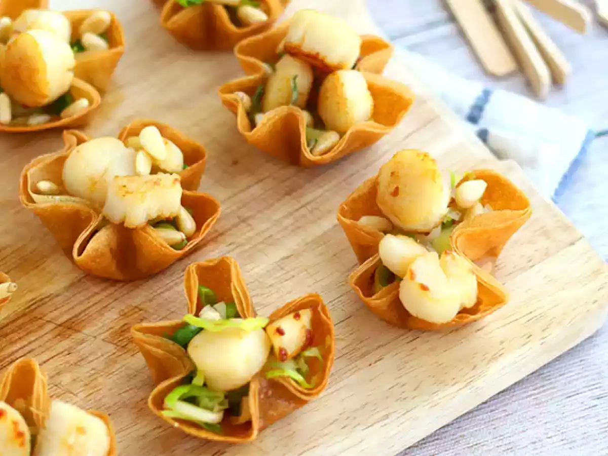 Croustillants de noix de St Jacques - photo 3