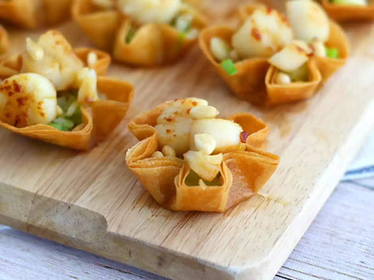 Croustillants de noix de St Jacques - photo 4