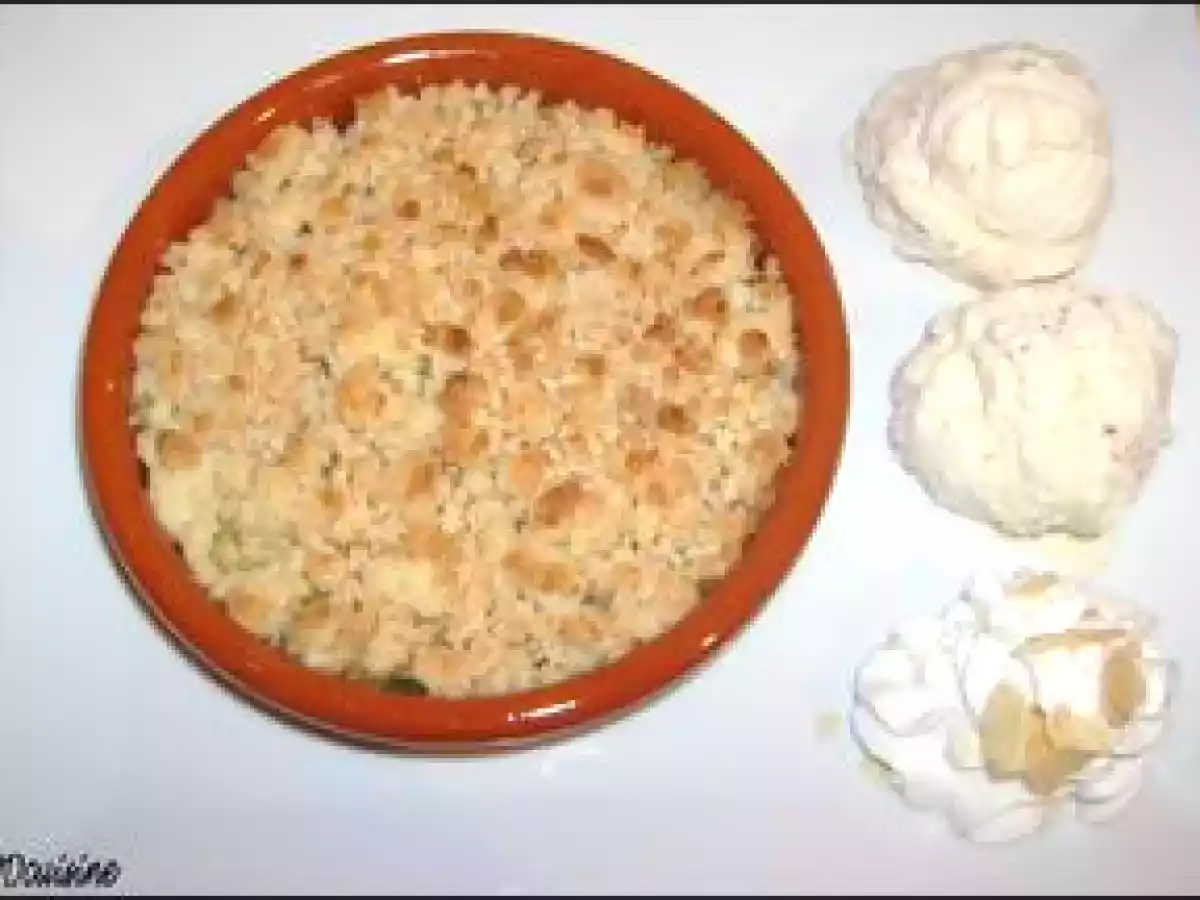 Crumble à la rhubarbe - photo 2