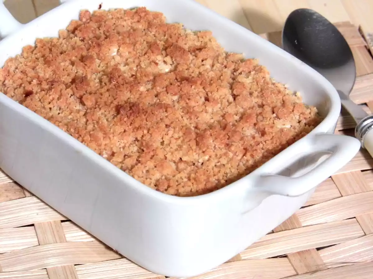 Crumble de courgettes au chèvre frais - photo 2
