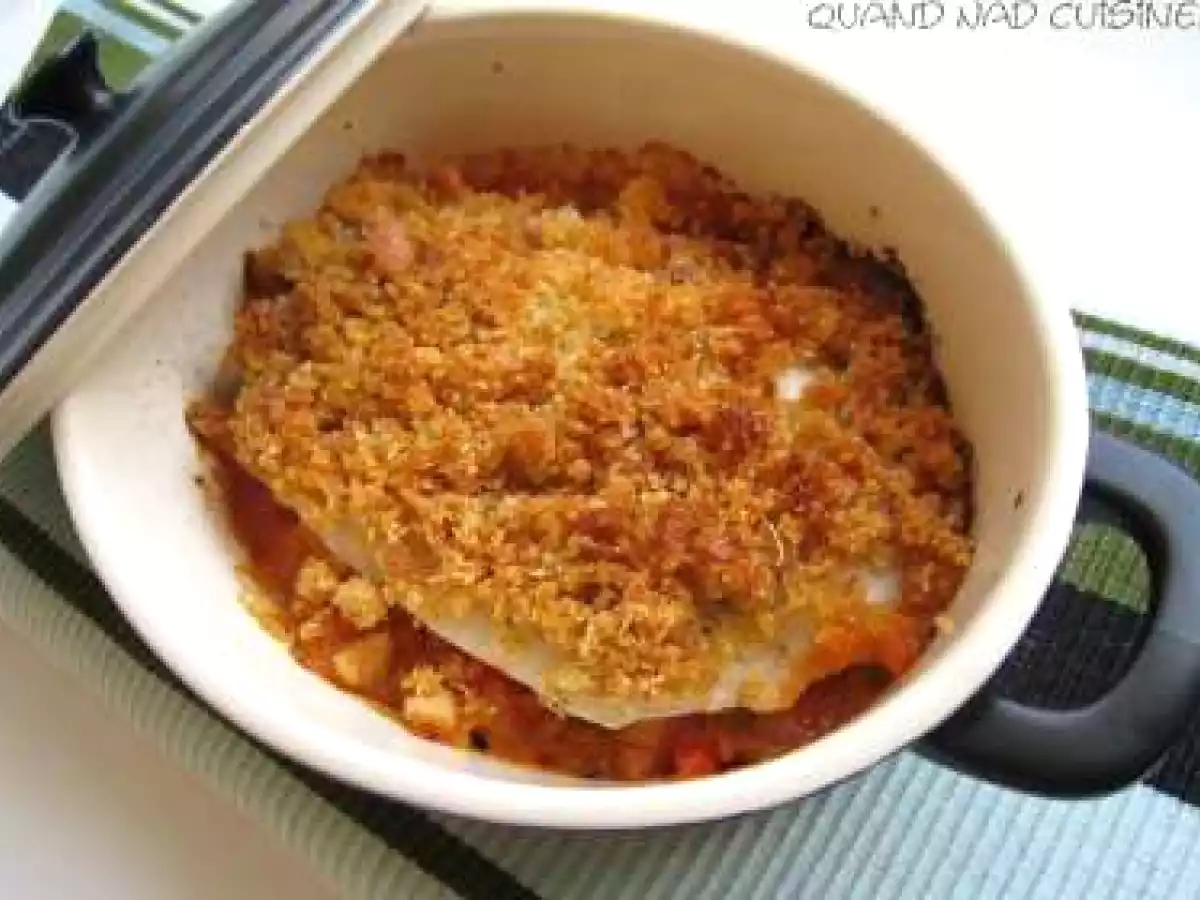 Crumble de poisson aux petits légumes - photo 2