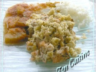 Crumble De Saumon A La Creme De Soja Moutardee Recette Ptitchef