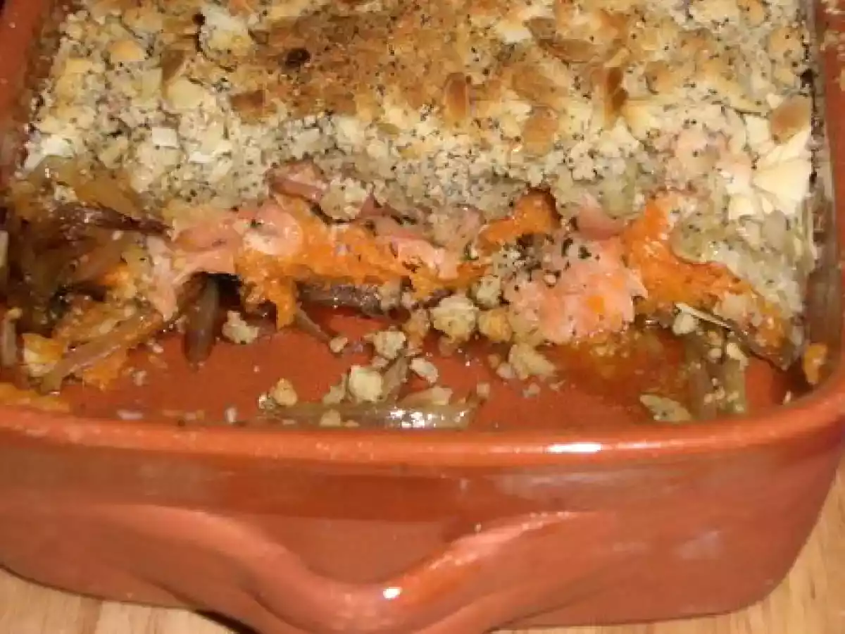Crumble Saumon et fond de frigo... - photo 2