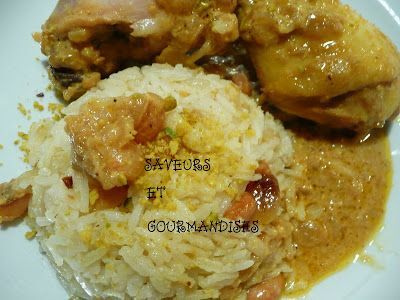 Curry de poulet aux fruits et riz - Cookidoo® – the official