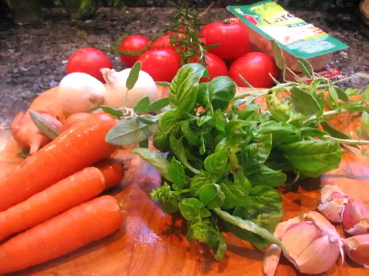 Daube d'agneau au basilic et aux olives niçoises selon Robuchon et Michel Cliche - photo 4