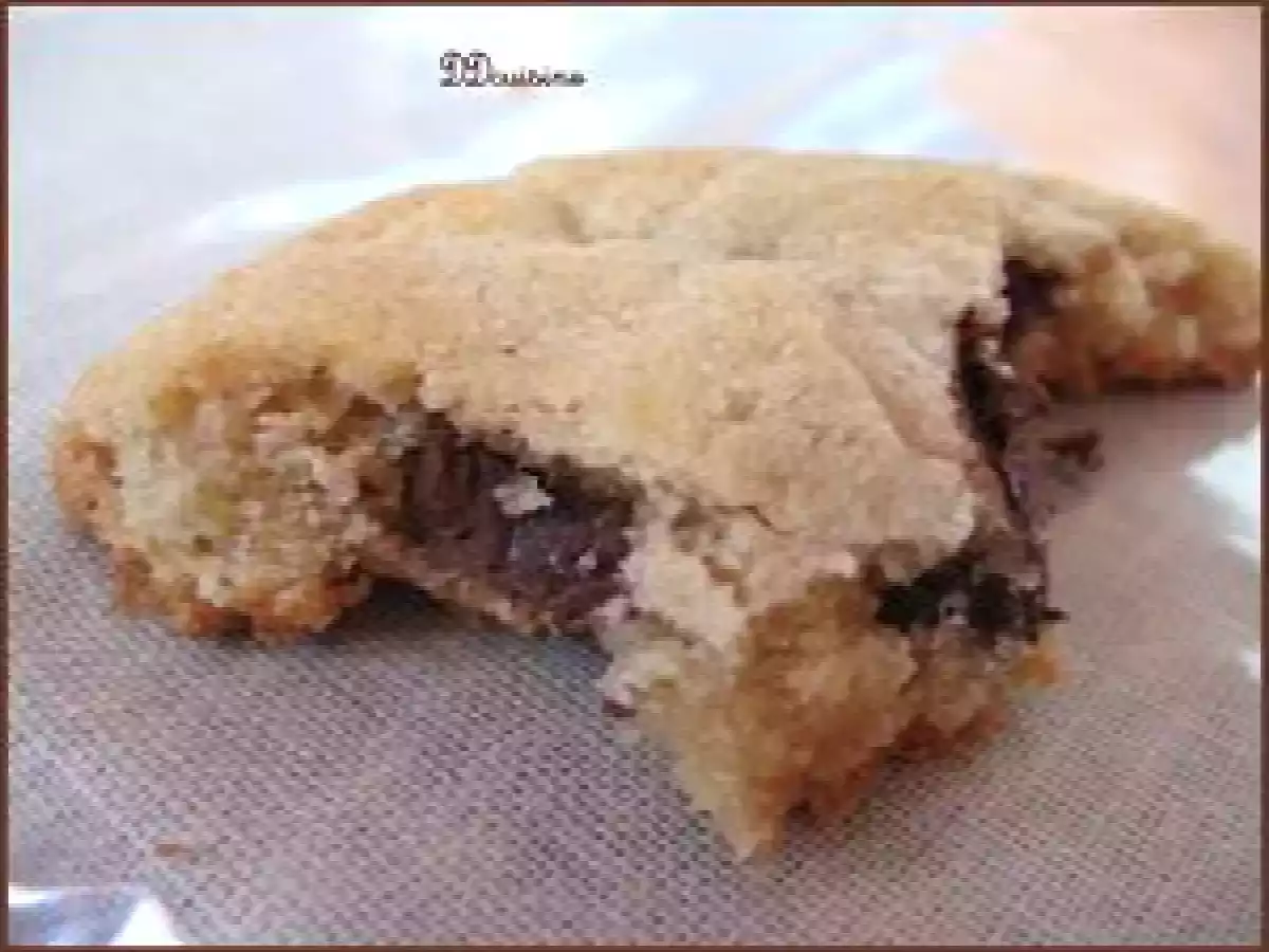 Des cookies américains aux pépites de chocolat à la farine complète . - photo 4