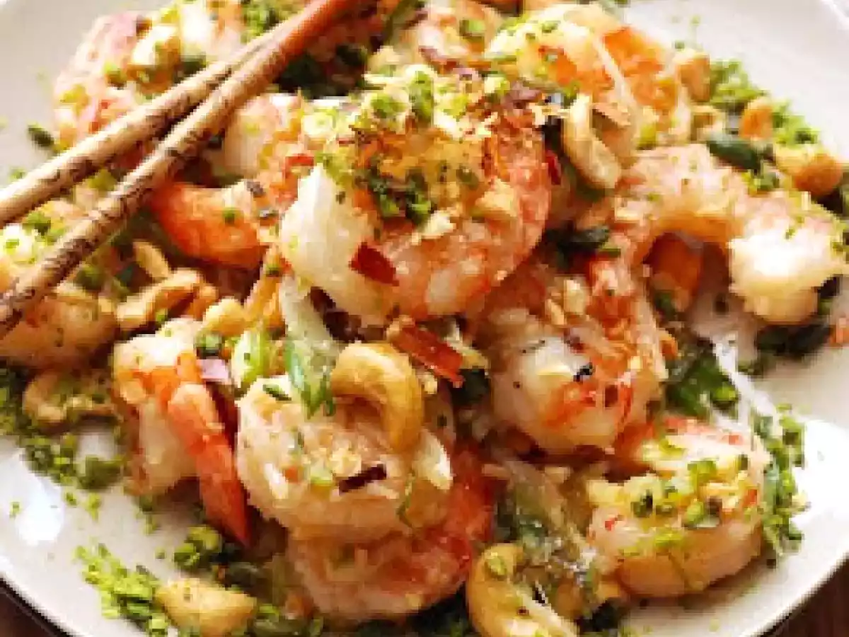 Des crevette toute croustillante à déguster...