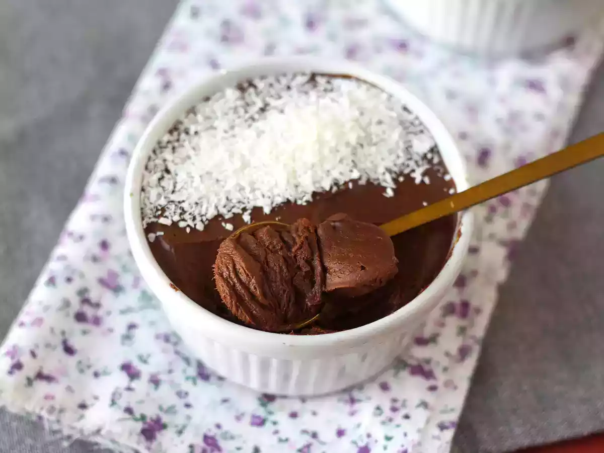 Dessert au chocolat avec seulement 2 ingrédients! - photo 3