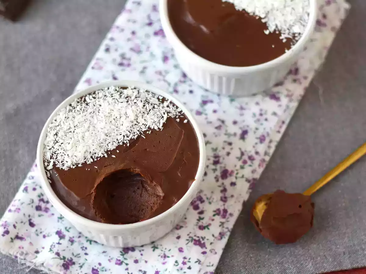 Dessert au chocolat avec seulement 2 ingrédients! - photo 6