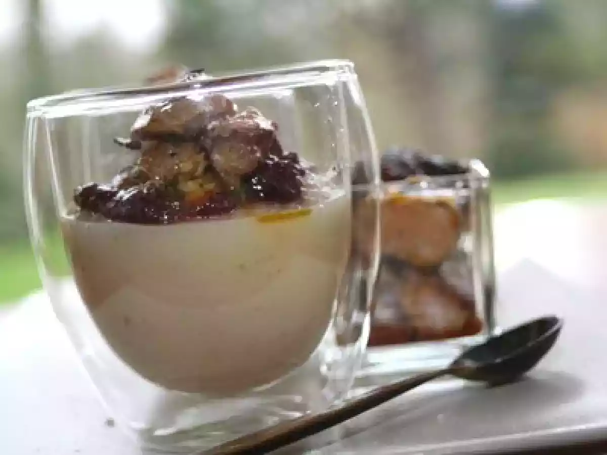 Du céleri et du gingembre pour une verrine au foie gras