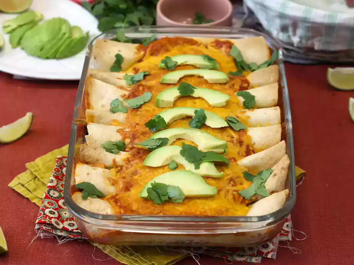 Enchiladas végétariennes