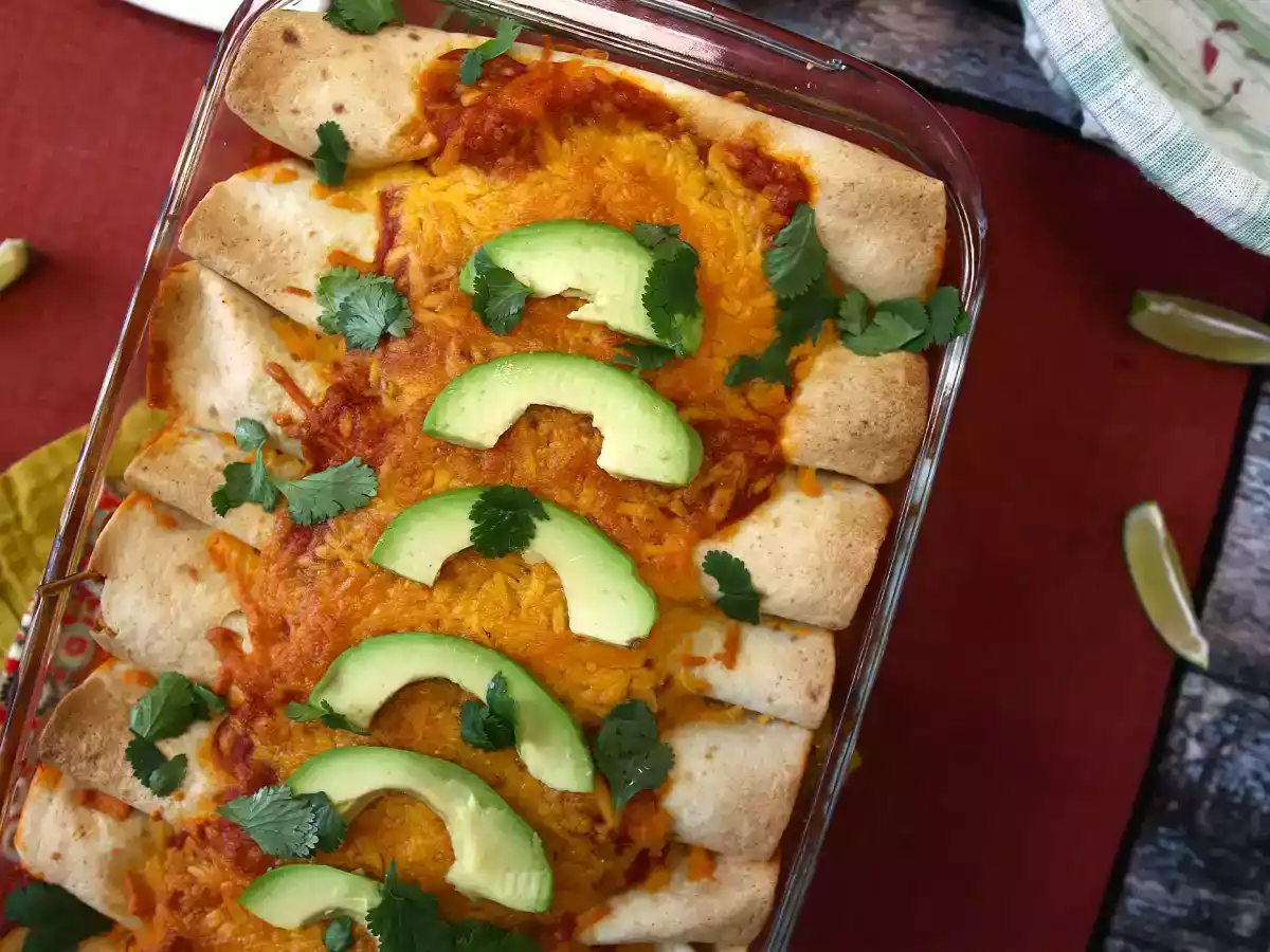 Enchiladas végétariennes - photo 6