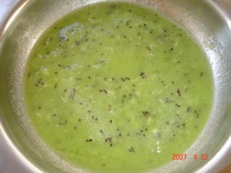 Endives à la sauce aux kiwis, asperges, et haricots - photo 2