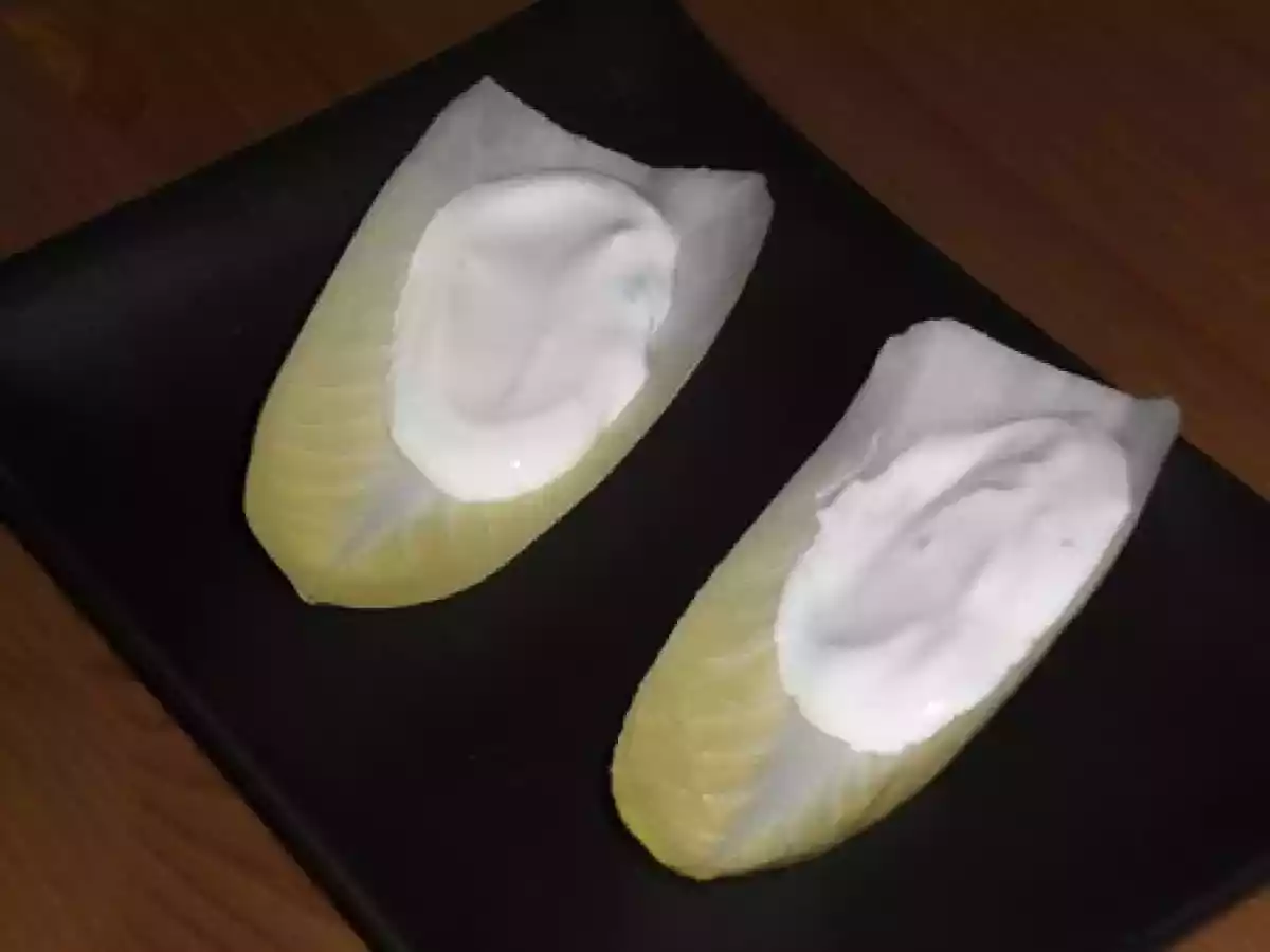 Endives apéro au Saint-Agur