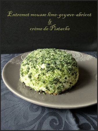 Mousse à la crème de pistache et blancs d'oeufs - Recette Ptitchef