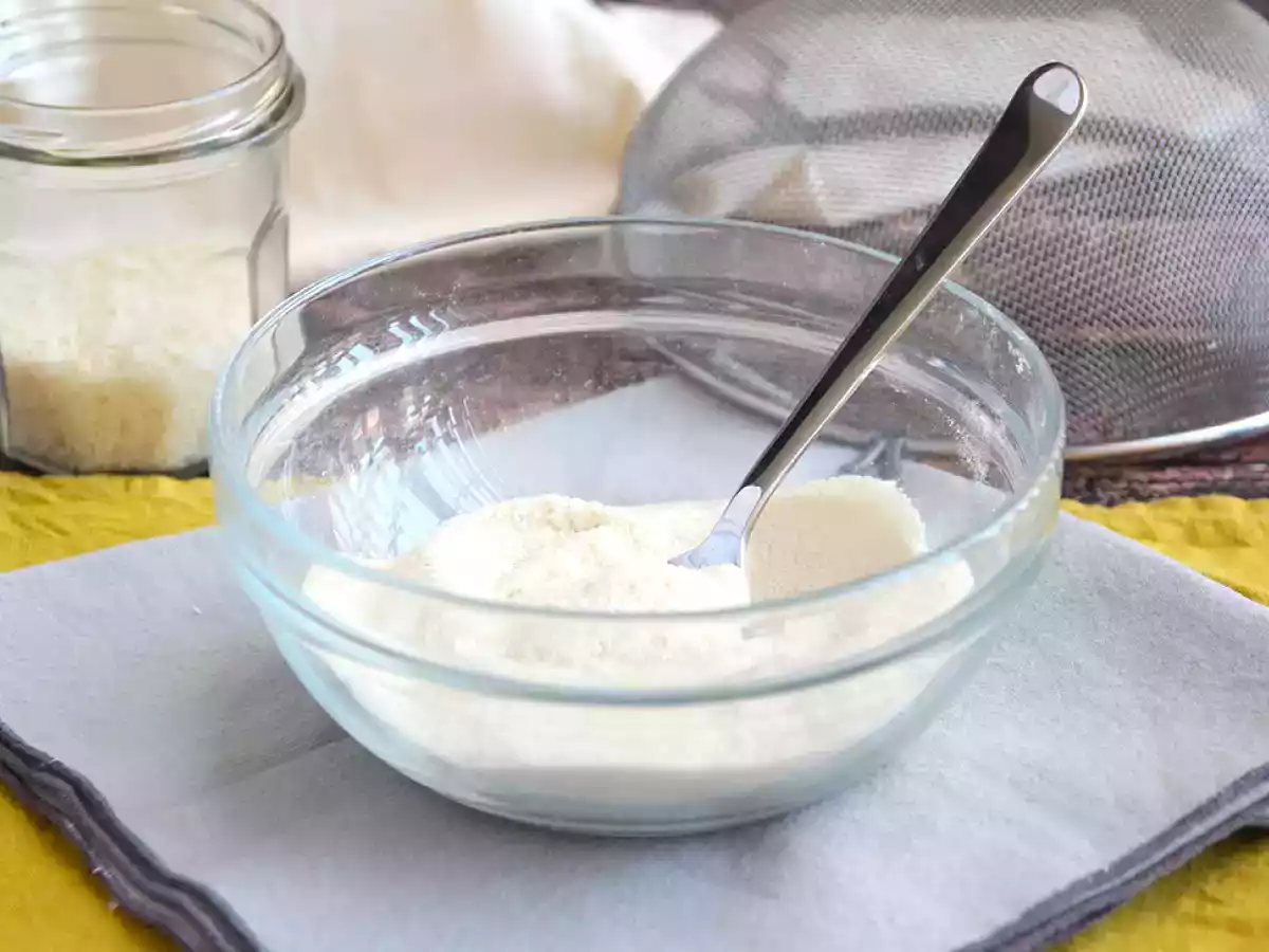 Farine de riz maison