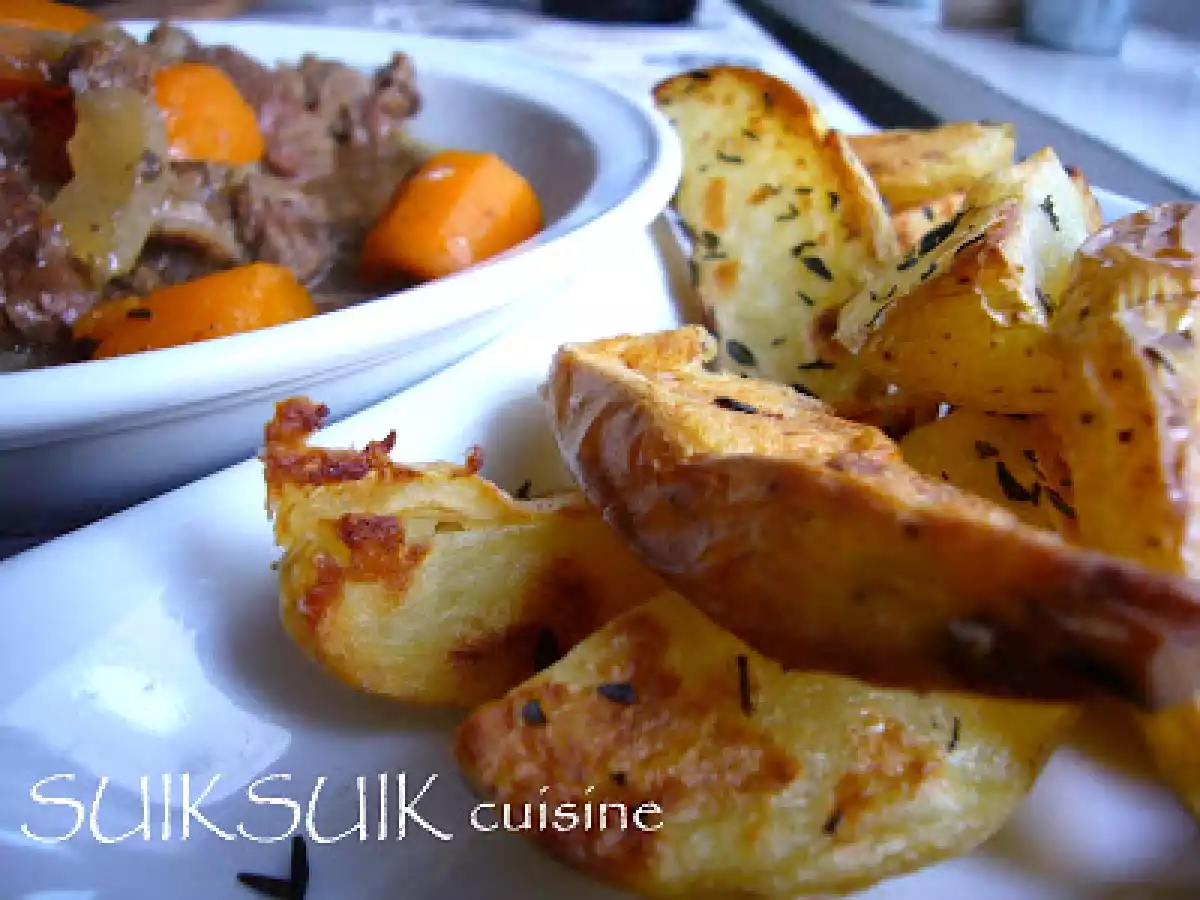Fausse carbonade flamande (sans gluten) recette spéciale pour mijoteuse