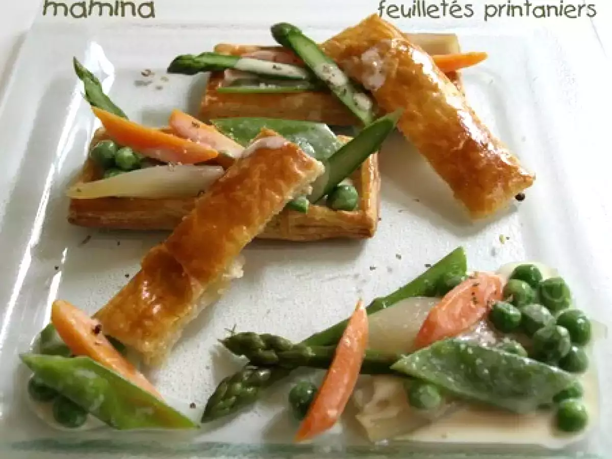 Feuilleté de légumes de printemps - photo 2