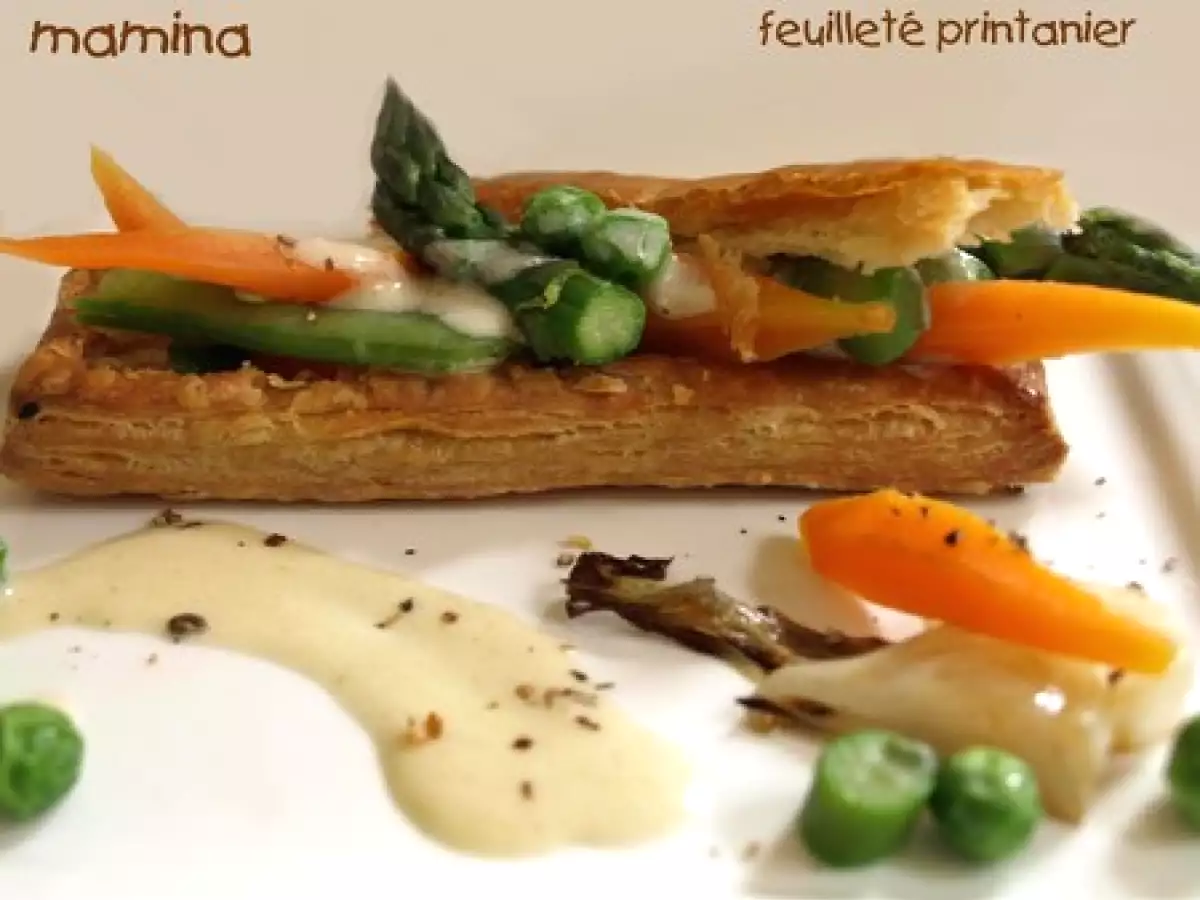 Feuilleté de légumes de printemps - photo 3