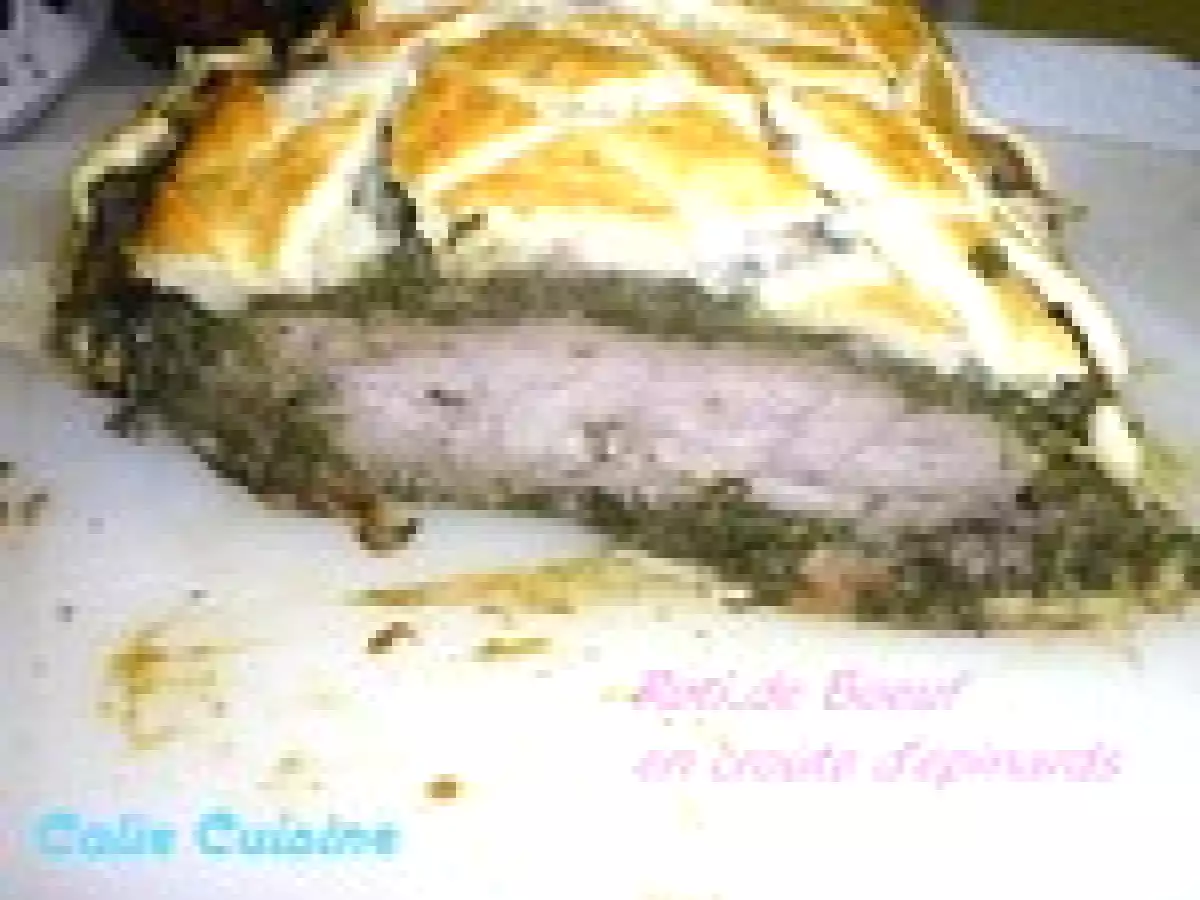 Filet de boeuf en croûte ! NOEL