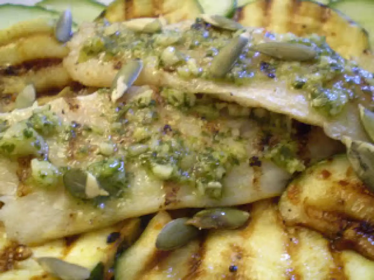 Filet de merlan en robe de pesto exotique - photo 3