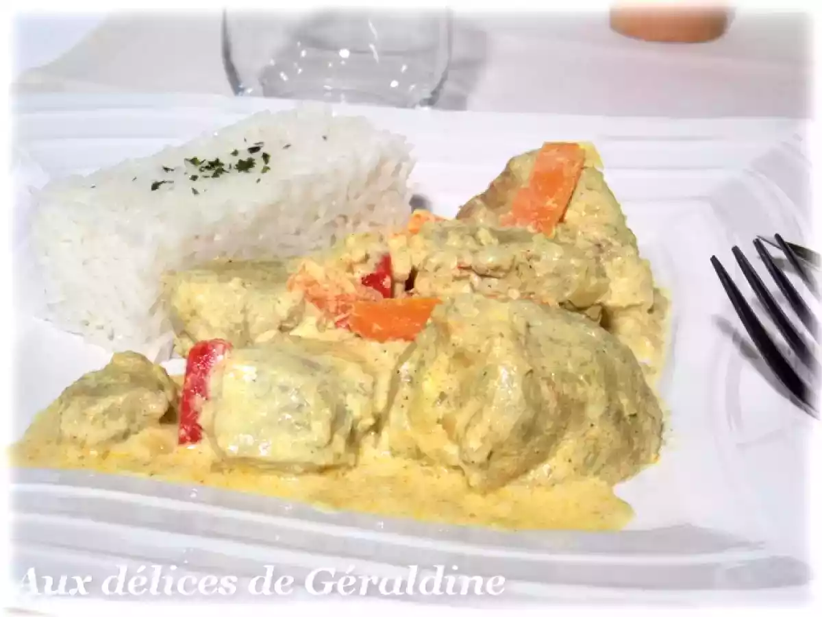 Filet mignon de porc au curry