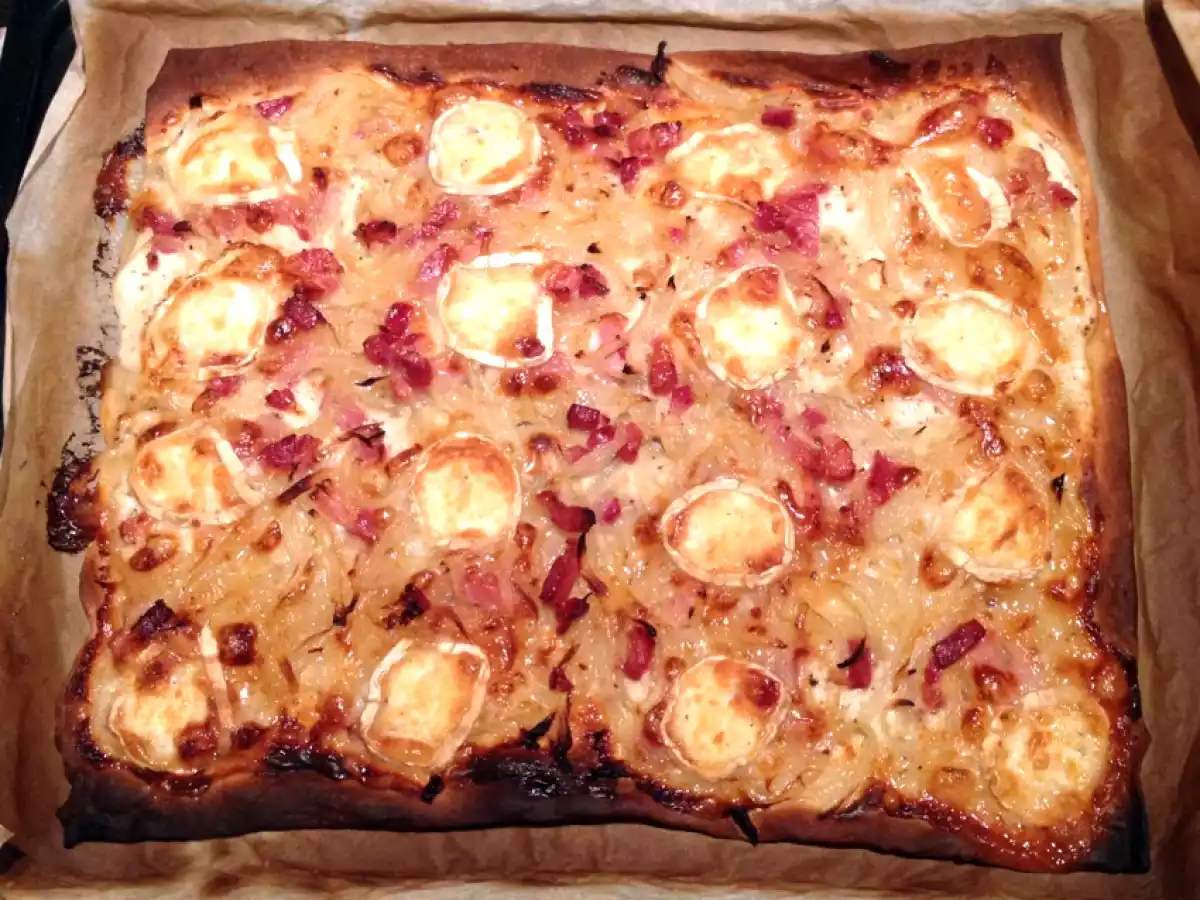 Flammekueche au Chèvre