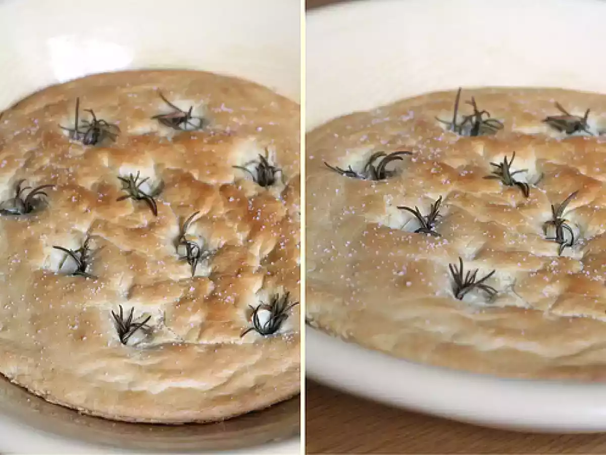 Focaccia à l'ail & au romarin, crème de sardines à la ricotta - photo 2