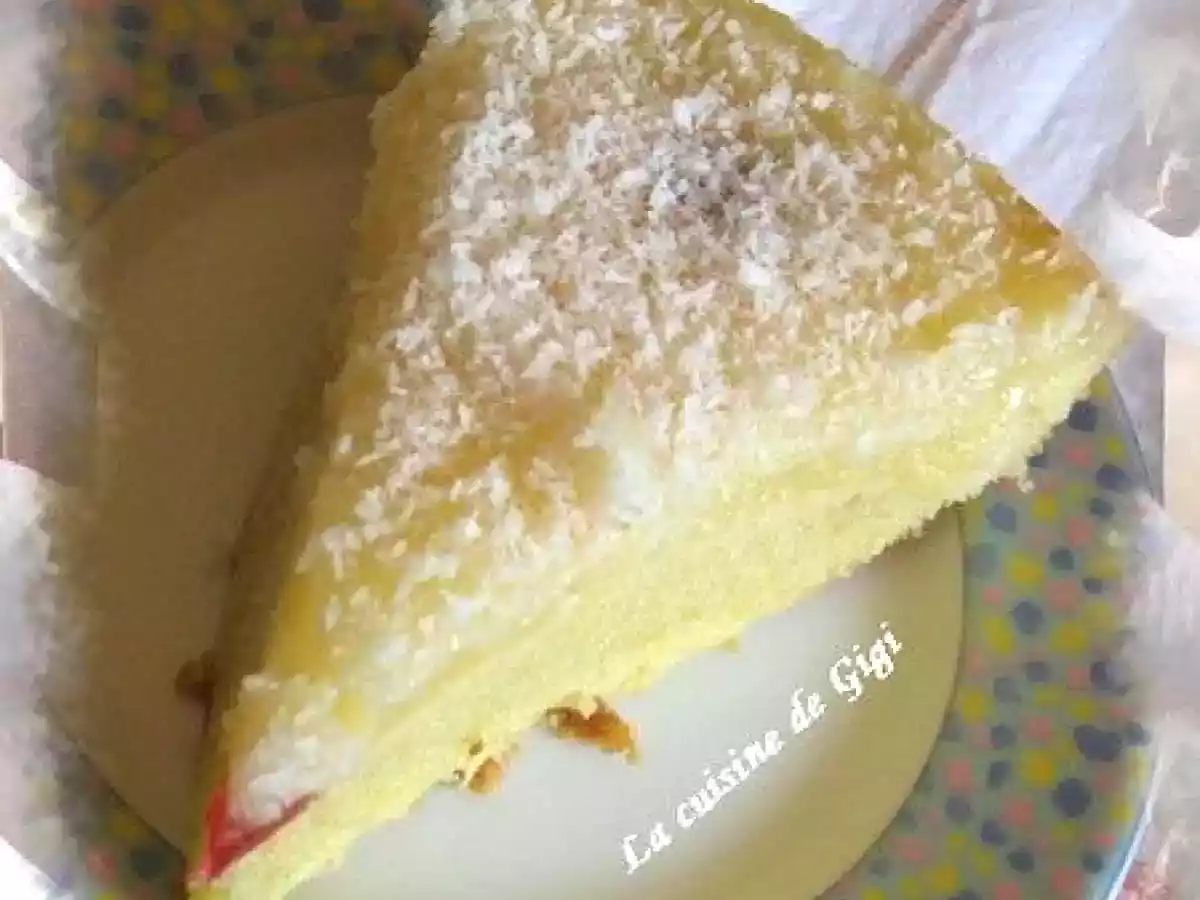 Fondant exotique à l'ananas