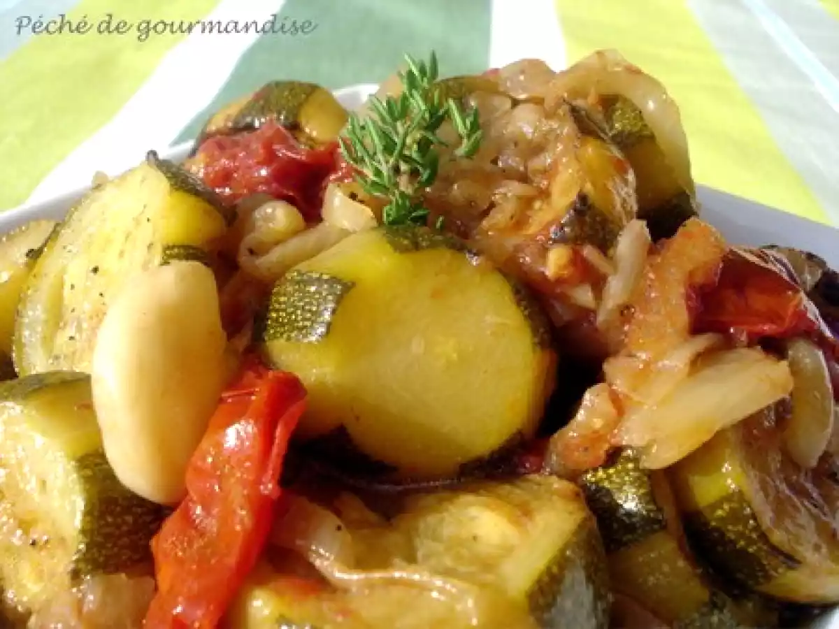 Fondue de courgettes au vinaigre de cidre - photo 2