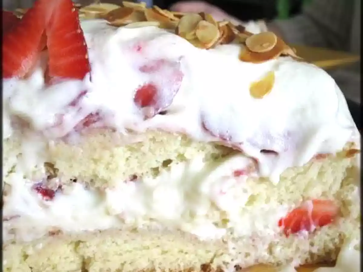 Fraisier à la crème diplomate - photo 3